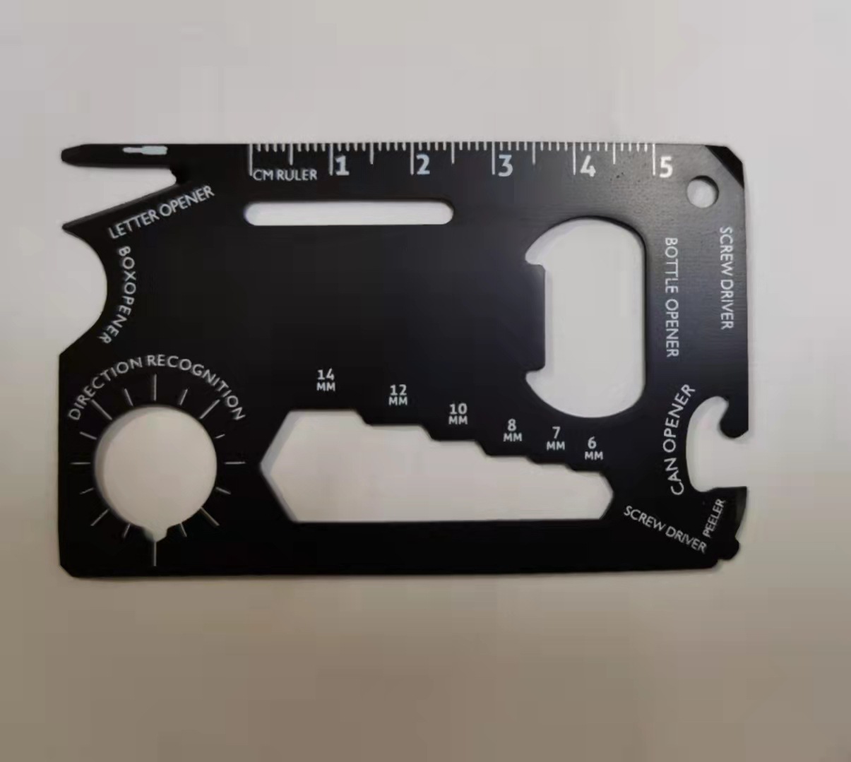VCA1398 Credit Card Wallet Multitool Card