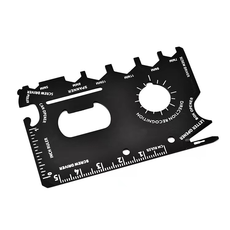 VCA1398 Credit Card Wallet Multitool Card