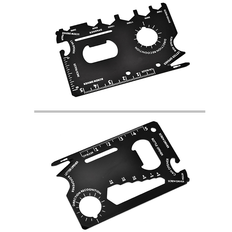 VCA1398 Credit Card Wallet Multitool Card