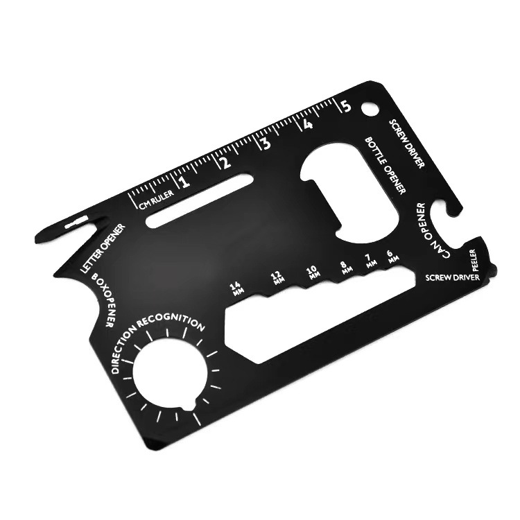 VCA1398 Credit Card Wallet Multitool Card