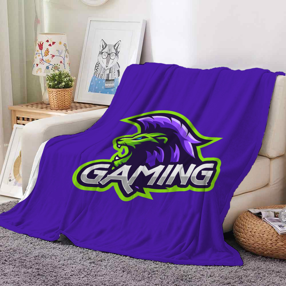 VCA1402 Double Side Fleece Throw Blanket for Couch Sofa Bed--50" x 60"